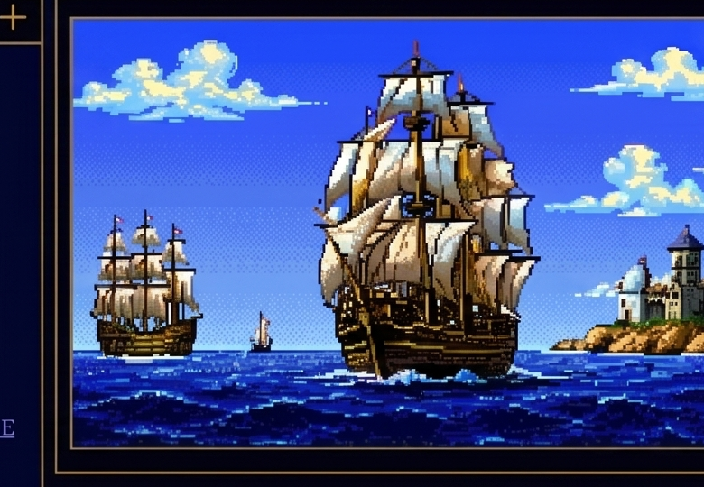 大航海时代 II 海上航行场景