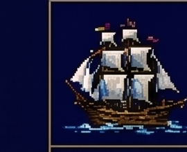 大航海时代 II 帆船插画